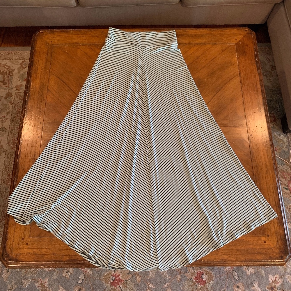 Striped Maxi Skirt